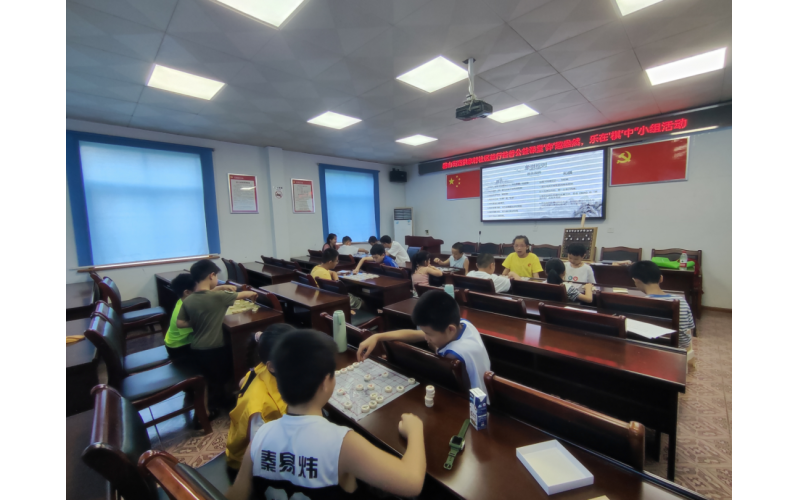 洪家村社区&ldquo;弈趣盎然，乐在棋中&rdquo;小组活动